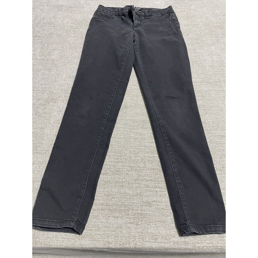 Jones New York Denim Jeans Women’s Size 4 Black Essex Skinny
